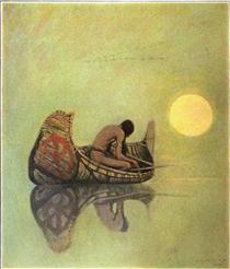 The Silent Fisherman - N.C. Wyeth
