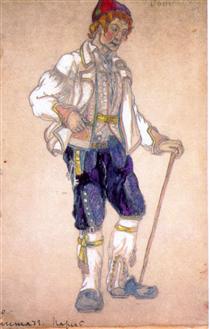 A guy, Gegstad - Nicolas Roerich