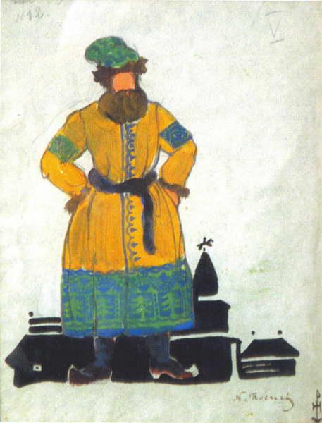 Boyarin, 1921 - Nicholas Roerich