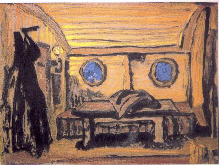 Cabin, 1912 - Nicholas Roerich