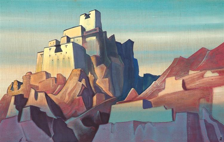 Castle of Ladakh, 1933 - Nicholas Roerich