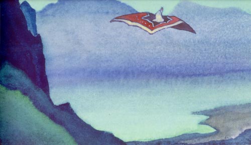 Flying Carpet, c.1935 - Николай  Рерих