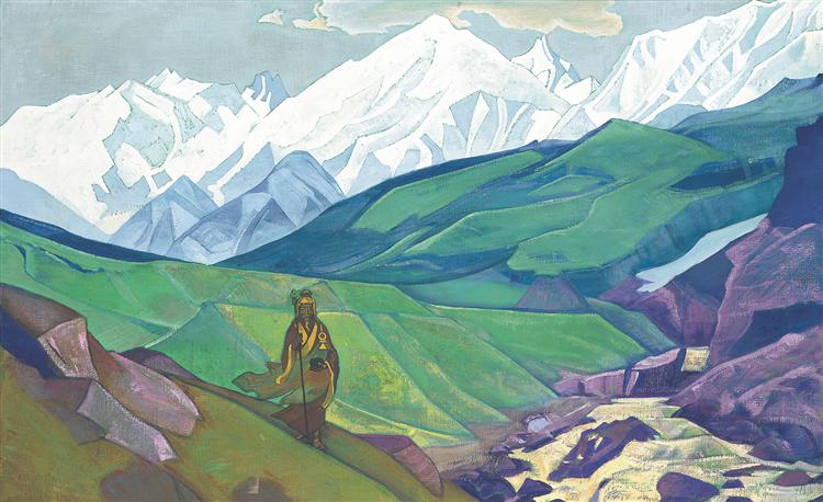 Ienno-Guio-Dia - friend of travelers, 1924 - Nikolai Konstantinovich Roerich