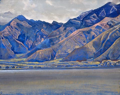 Lake Dal, 1925 - Николай  Рерих