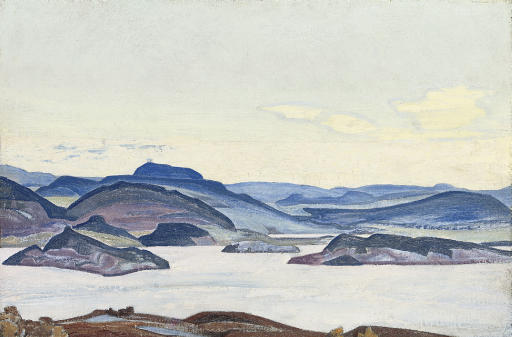 Lake Hyumpola - Nikolai Konstantinovich Roerich