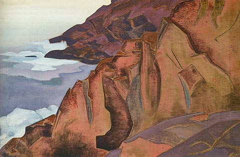 Monhegan (Creating), 1922 - Nicolas Roerich