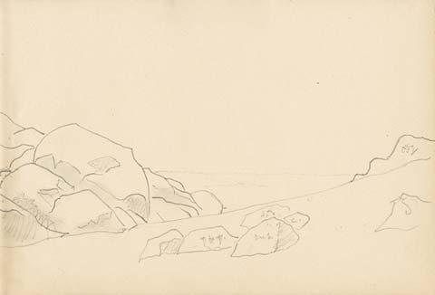 Monhegan (study), 1922 - Nikolái Roerich