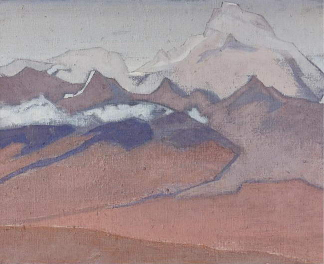 On the way to Shekar Dzong, 1928 - Nicolas Roerich