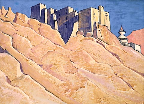 Sanctuaries and Citadels, 1925 - Nikolái Roerich
