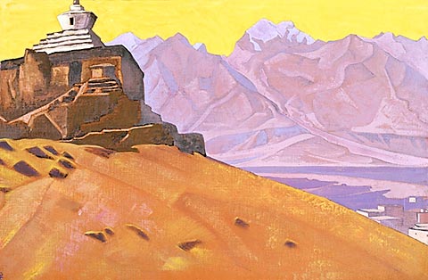Sanctuaries and Citadels, 1925 - Nicholas Roerich