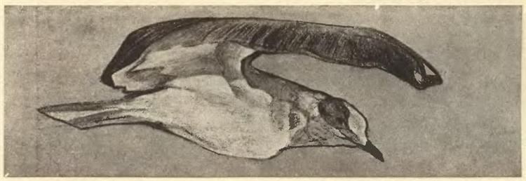 Seagull, 1901 - Nicholas Roerich