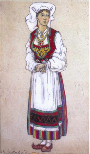Solveig, 1912 - Nikolái Roerich
