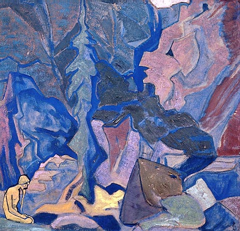 Stylites, 1917 - Nikolai Konstantinovich Roerich