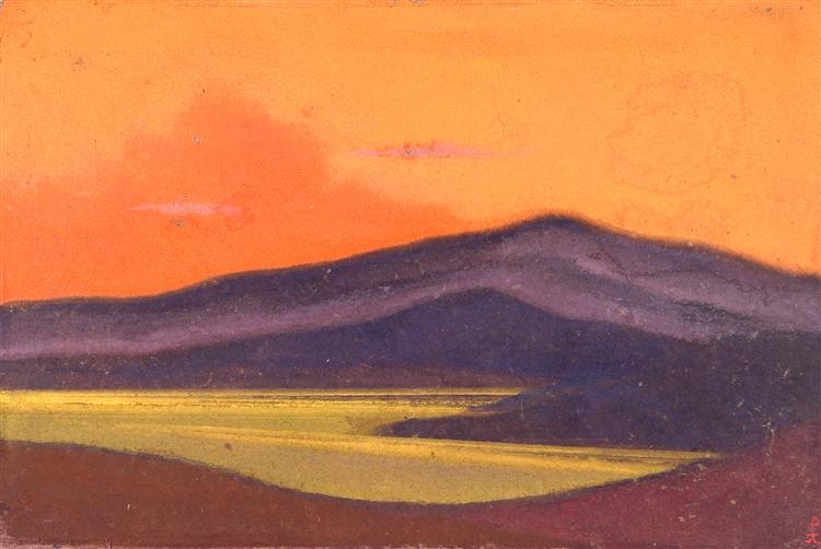 Tibet, 1943 - Nikolai Konstantinovich Roerich