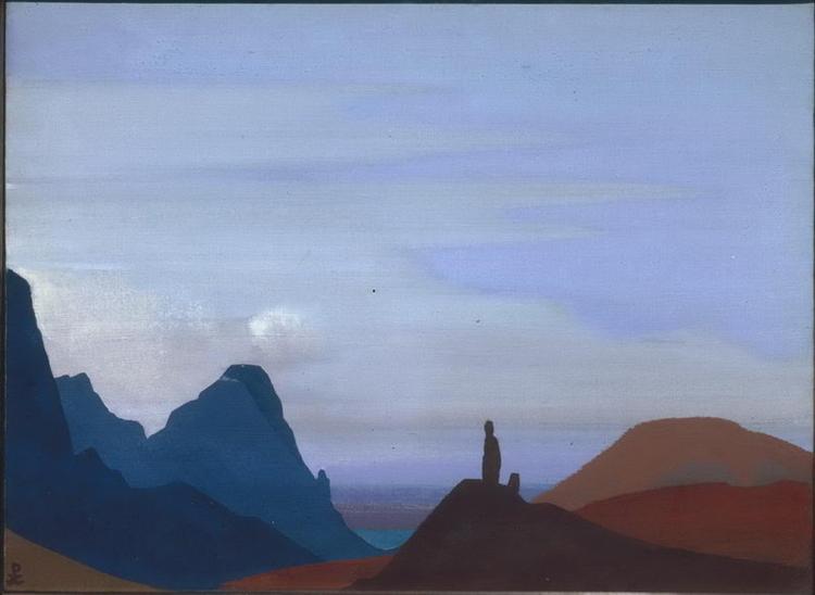Waiting, 1927 - Nikolai Konstantinovich Roerich