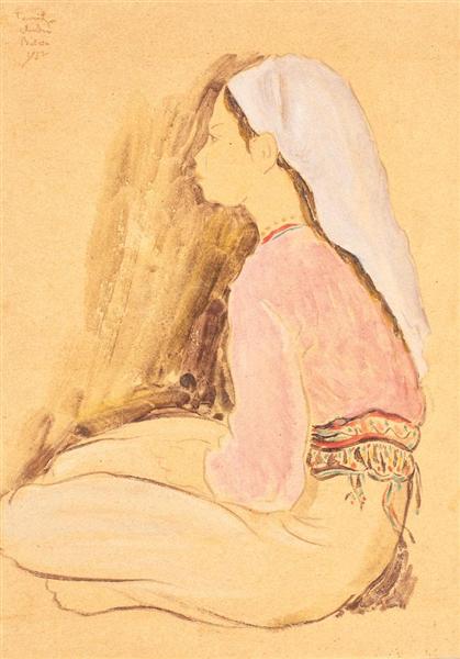 Little Tatar Girl, 1937 - Николае Тоница