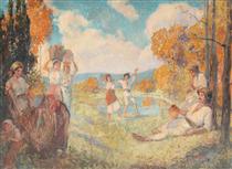Autumn Allegory (The Art and The Wine) - Николае Вермонт