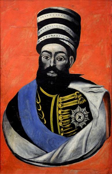 King Erekle II of Georgia - Niko Pirosmani