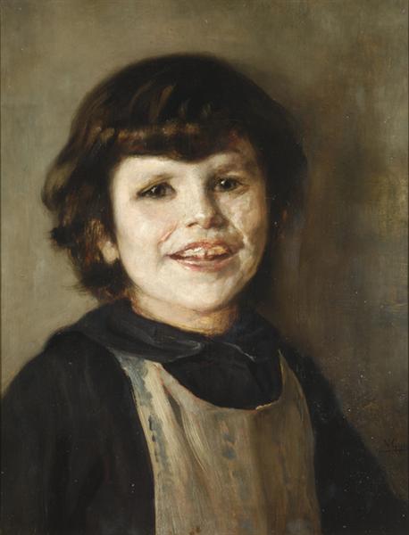 Portrait of Tilemahos Gyzis, 1890 - 尼古拉斯·吉热斯