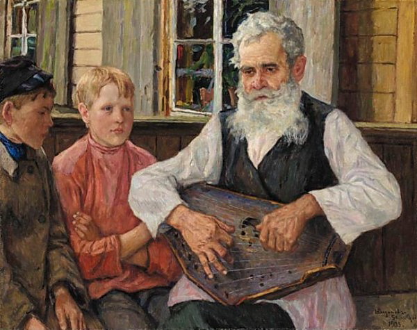 Гусляр, 1903 - Николай Богданов-Бельский