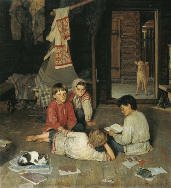 New Fairy Tale, 1891 - Nikolaï Bogdanov-Belski