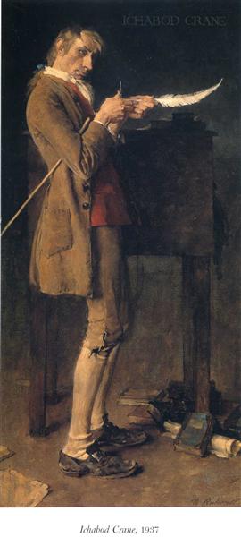 Ichabod Crane, 1937 - Norman Rockwell