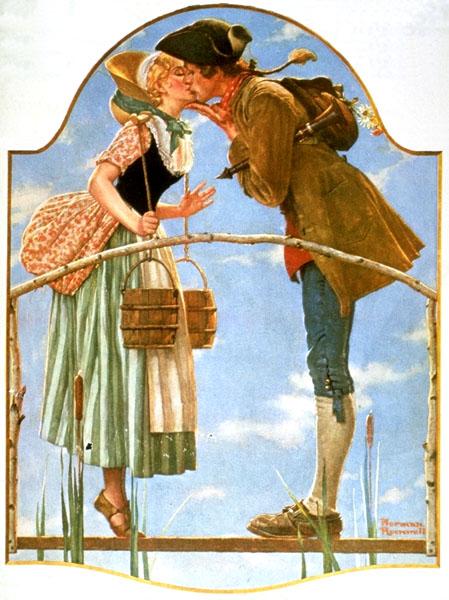 Kiss, 1931 - Norman Rockwell