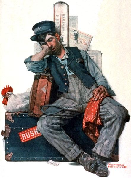 Rush, 1925 - 諾曼‧洛克威爾