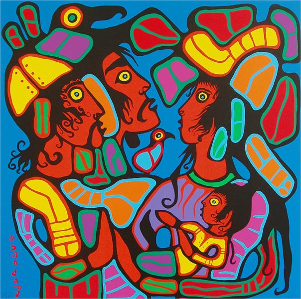Family, 2005 - Norval Morrisseau