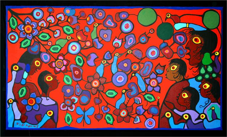 The Masterpiece, 1982 - Norval Morrisseau