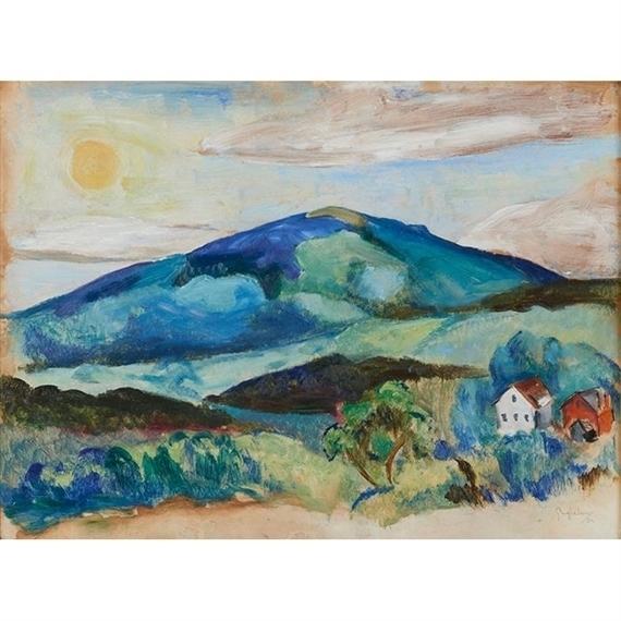 Mountain in New Hampshire, 1932 - О. Луис Гуглиельми