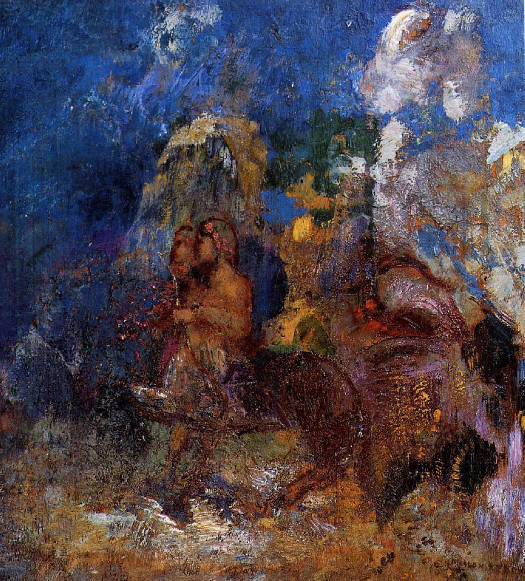 Centaurs, c.1910 - Odilon Redon - WikiArt.org