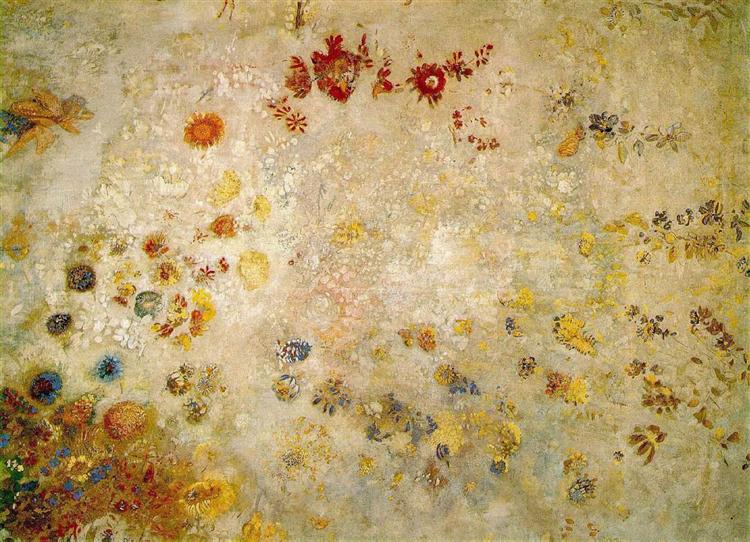 Decorative Panel, c.1902 - Odilon Redon