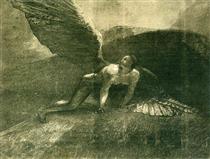 Anjo Caído - Odilon Redon