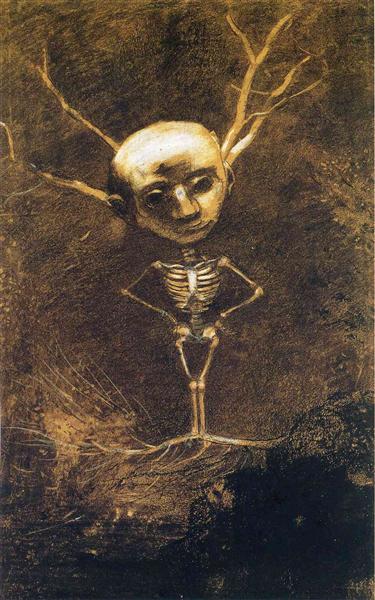 Spirit of the Forest, 1890 - Odilon Redon