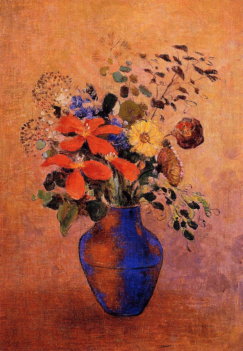 Vase Of Flowers - Odilon Redon - WikiArt.org - Encyclopedia Of Visual Arts