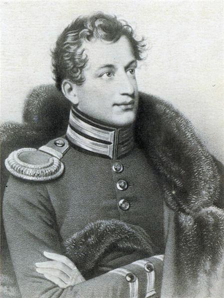 Portrait of Ivan Aleksandrovich Annenkov - Orest Kiprenski