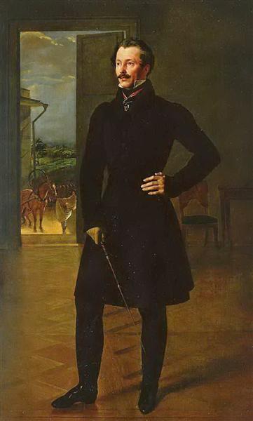Portrait of M.V. Shishmarev, 1827 - Орест Кіпренський