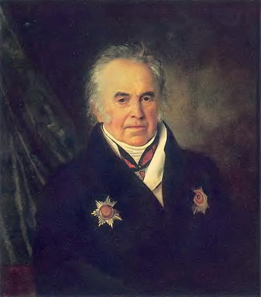 Portrait of V. S. Sheremetev, 1825 - Orest Adamowitsch Kiprenski