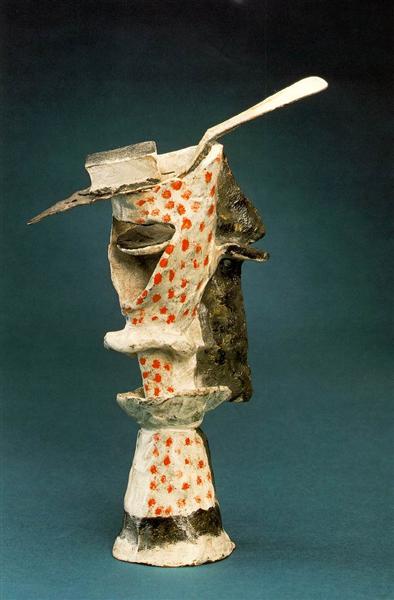 Um copo de absinto, 1914 - Pablo Picasso