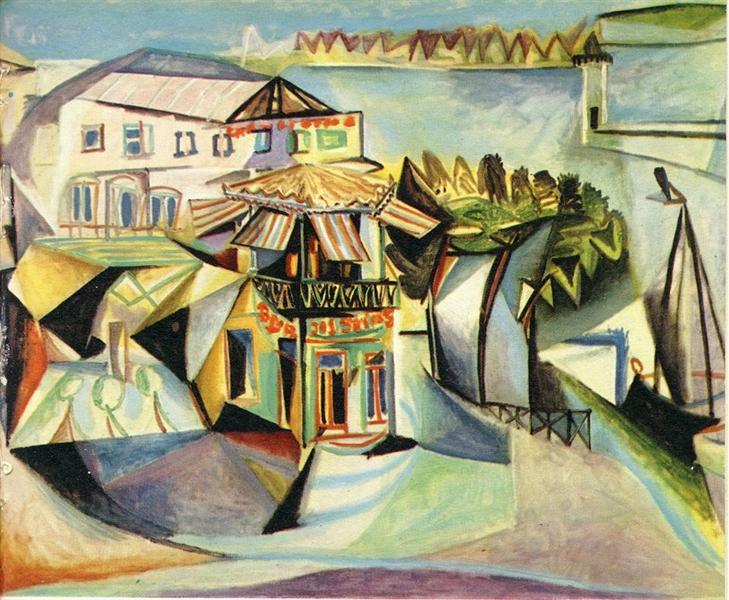 Кафе в Рояні, 1940 - Пабло Пікассо