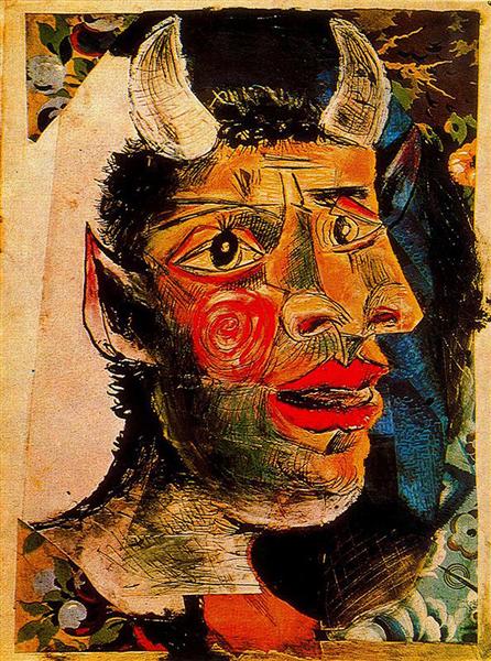 Голова, c.1938 - Пабло Пікассо
