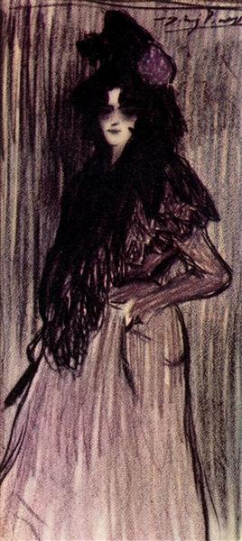 Manola, 1905 - Пабло Пикассо