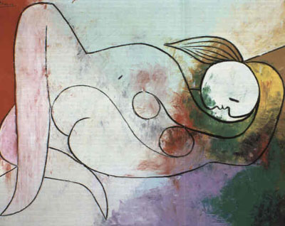 Naked woman, 1932 - 畢卡索