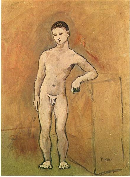 Nude Youth, 1906 - 畢卡索