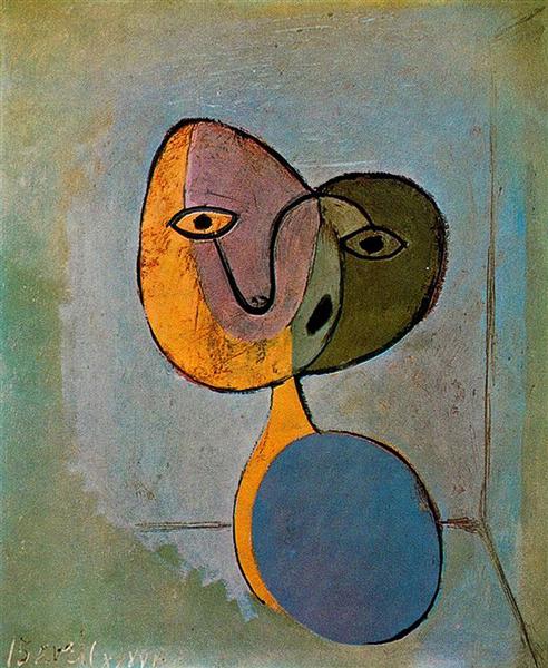 Портрет жінки, 1936 - Пабло Пікассо