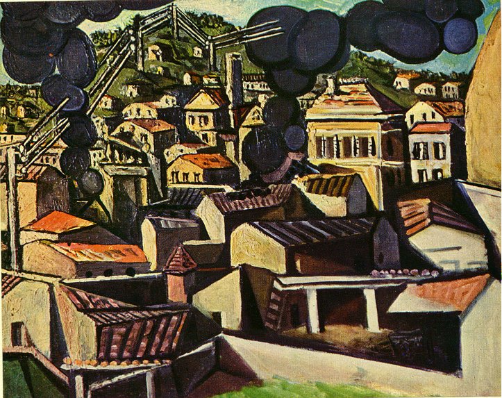 Smoke over Vallauris, 1951 - Pablo Picasso