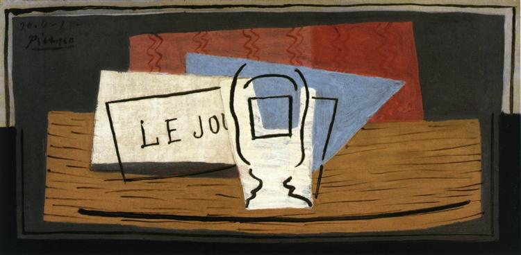 Натюрморт, 1921 - Пабло Пікассо
