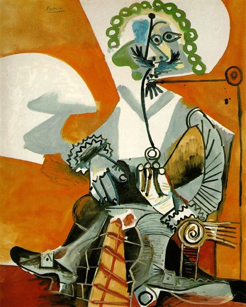 Чоловік із люлькою, 1968 - Пабло Пікассо