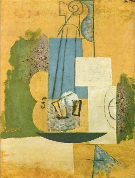Violin, c.1912 - Pablo Picasso